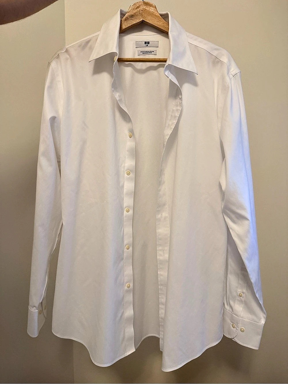 Uniqlo White Button Down Shirt